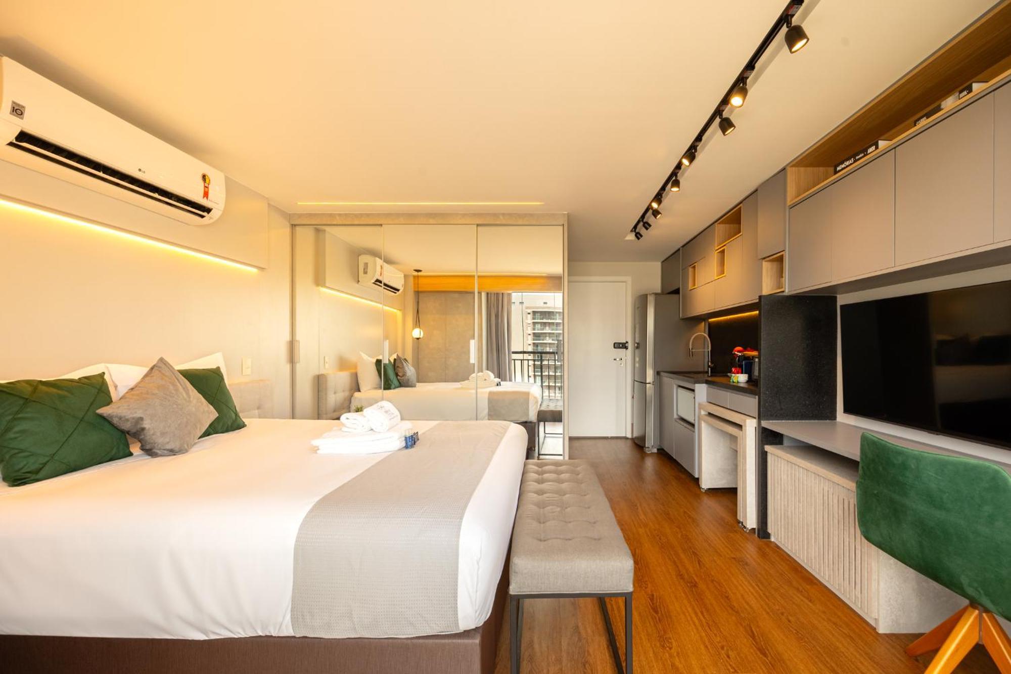 Apartamento Easy Star - Belo No Coracao De Moema - Op05i *